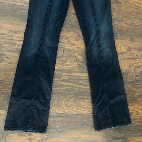 MOTHER Dark Blue Flare Jeans The Slant Drama 29 - Picture 8 of 11